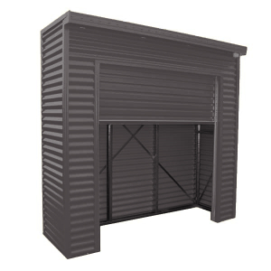 Smartlocker 800 2.4m x 0.8m Portal Frame Colour Roller Door Shed