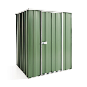 GardenSheds Small Shed 1.41m x 1.41m x 1.8m with Flat Roof-Rivergum