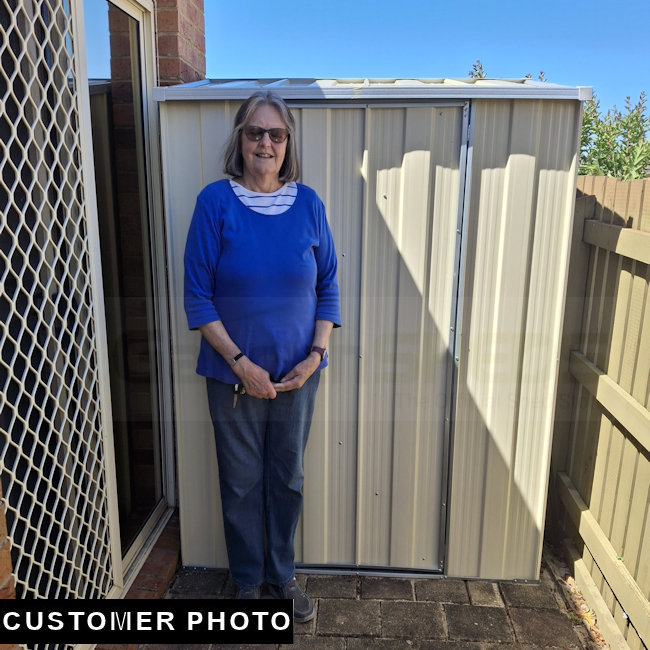 GardenSheds S42 Slim Shed by Gillian