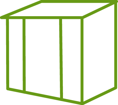 Forward Sloping Roof