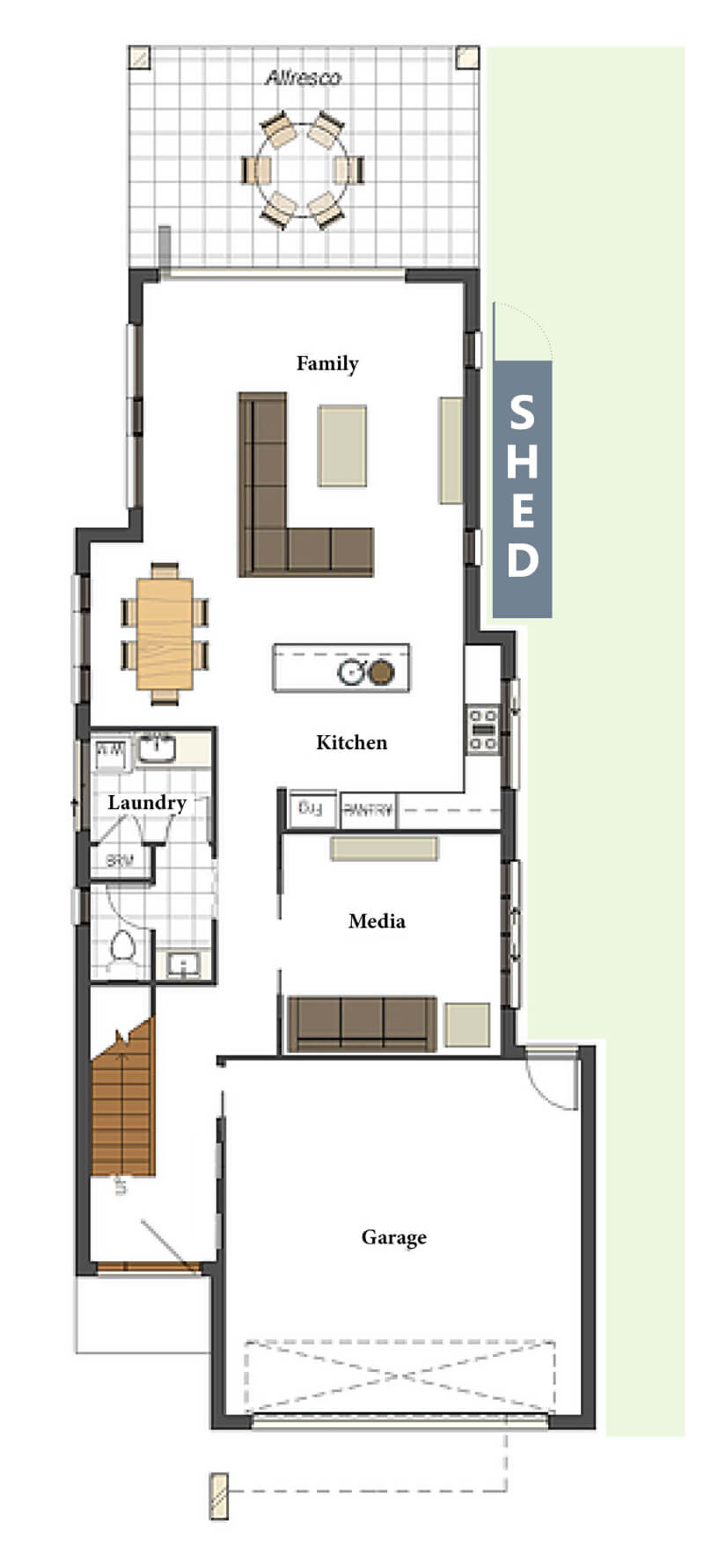 Slimline Floor Plan