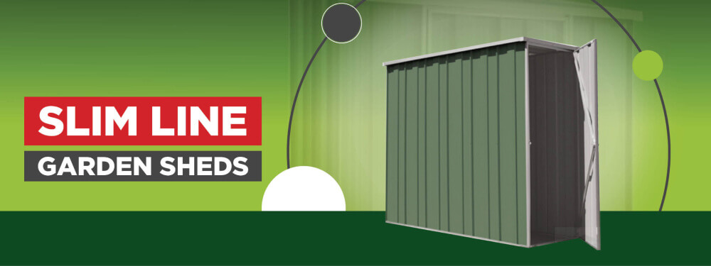 Slimline Garden Sheds Range
